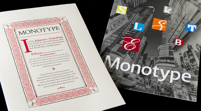 Monotype Brochure