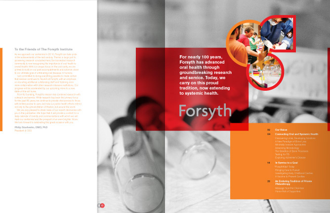 Forsyth Annual Report spread