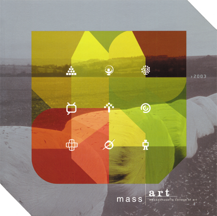 MassArt viewbook 2003 cover